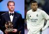 Mbappe sähelçe tapawut bilen “Altyn topy” Keýne aldyrypdyr