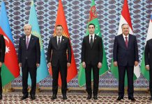 Merkezi Aziýa ýurtlarynyň we Azerbaýjan Respublikasynyň döwlet Baştutanlarynyň konsultatiw duşuşygy geçirildi
