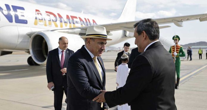 nikol-pashinyan-armenian-PM-awaza-turkmenistan