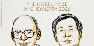 Himiýa boýunça Nobel baýragynyň eýeleri mälim edildi