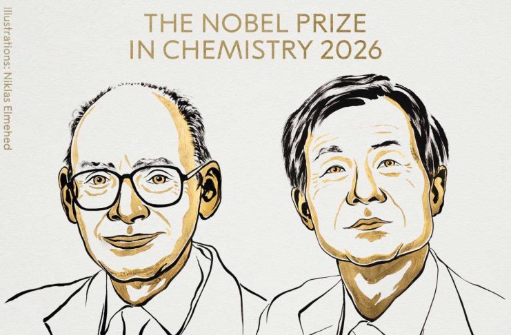 Himiýa boýunça Nobel baýragynyň eýeleri mälim edildi