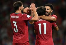 Ronaldosyz Portugaliýa çärýek finala çykan ilkinji topar boldy