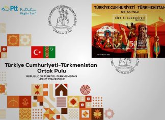 Türkiýe Respublikasy-Türkmenistan umumy poçta markasy çykaryldy