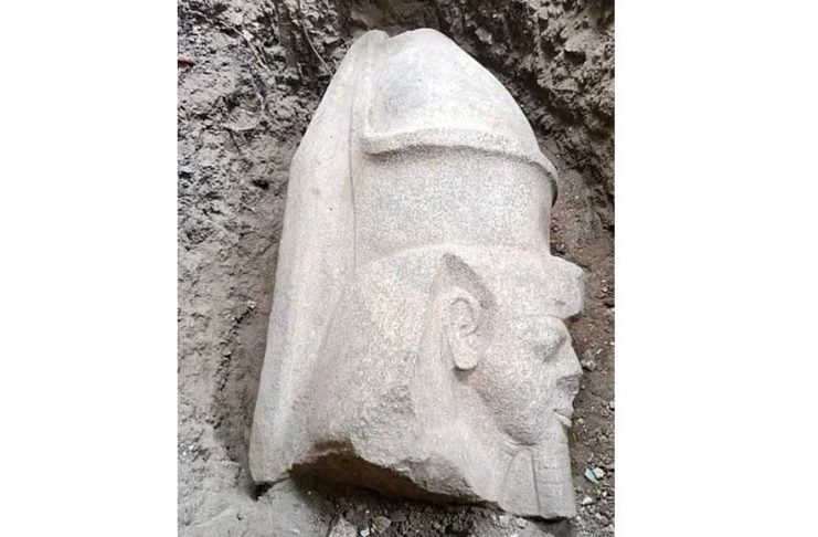 Ramzes II heýkelleri tapyldy