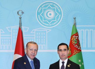 Türkmenistanyň Prezidenti bilen Türkiýe Respublikasynyň Prezidentiniň arasynda duşuşyk geçirildi