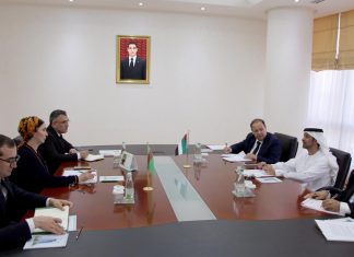 Türkmen-emirlikler hyzmatdaşlygynyň derwaýys ugurlary ara alnyp maslahatlaşyldy
